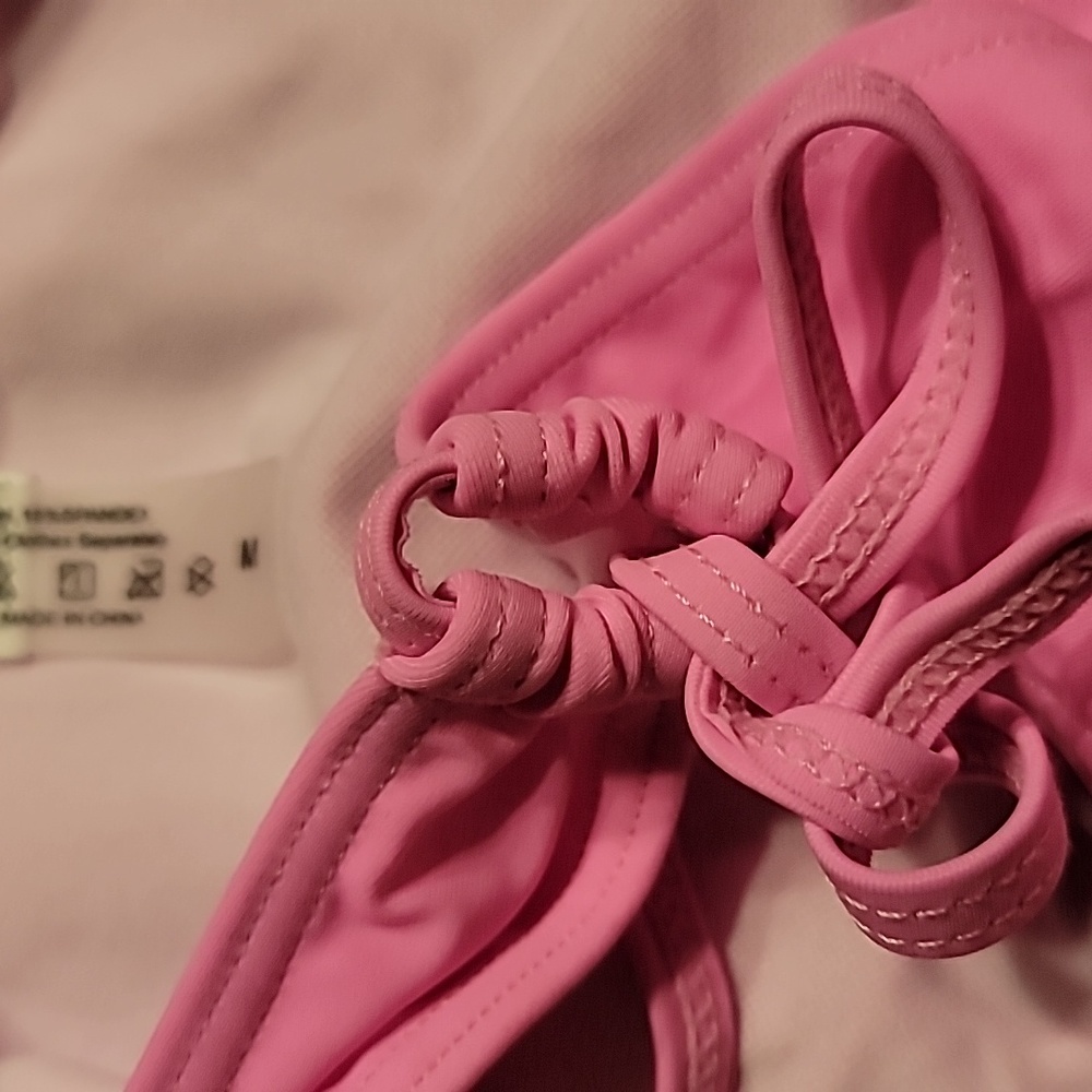 NWT SEXY classic side tie halter tie back padded slide cup bikini timele… - Picture 10 of 12